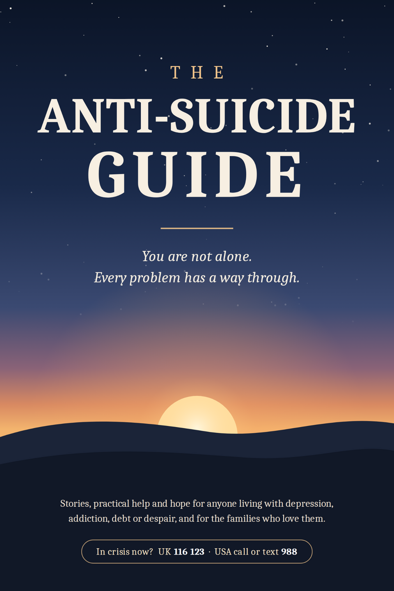 The Anti-Suicide Guide — supplied front cover