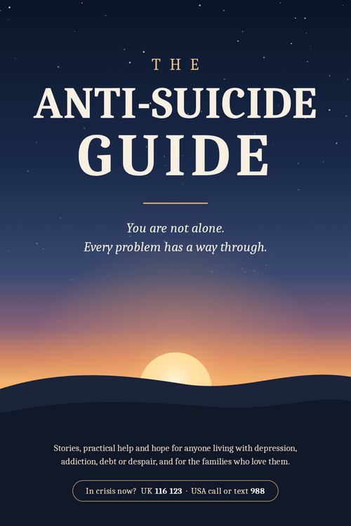 The Anti-Suicide Guide — supplied front cover